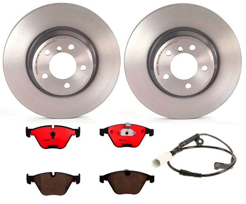 BMW Brembo Brake Kit - Pads and Rotors Front (348mm) (Ceramic) 34116864057 - Brembo 1535298KIT